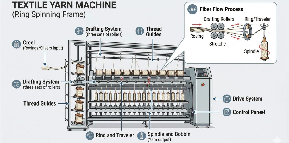 İplik aktarma makina elektronik servisi - Barmag SSM
