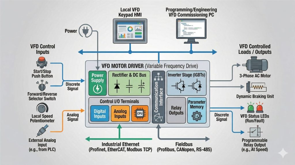 Motor sürücü (frekans invertör) tamiri - Elkaser