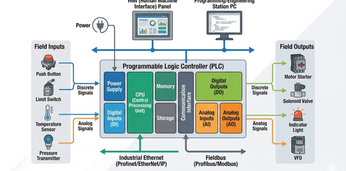 PLC modül tamiri - endüstriyel otomasyon servisi