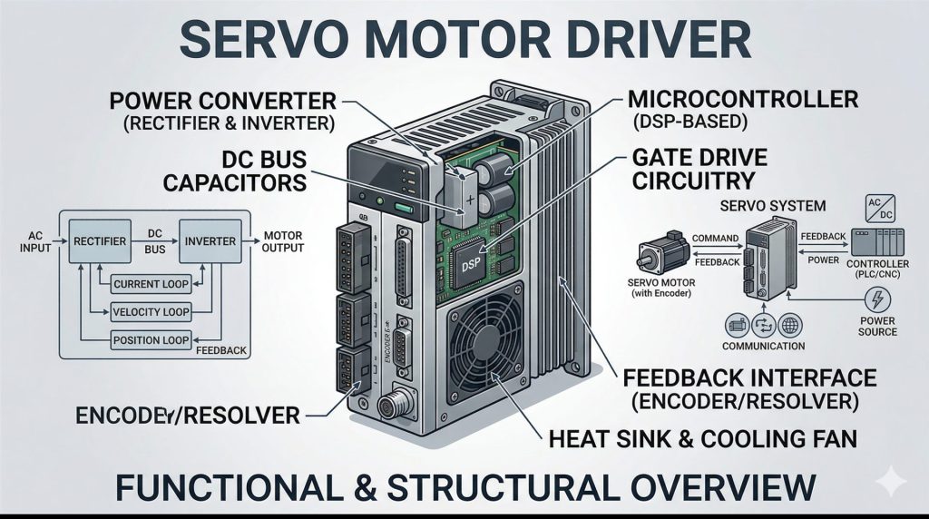 Servo sürücü tamir ve bakım hizmeti - Elkaser Elektronik