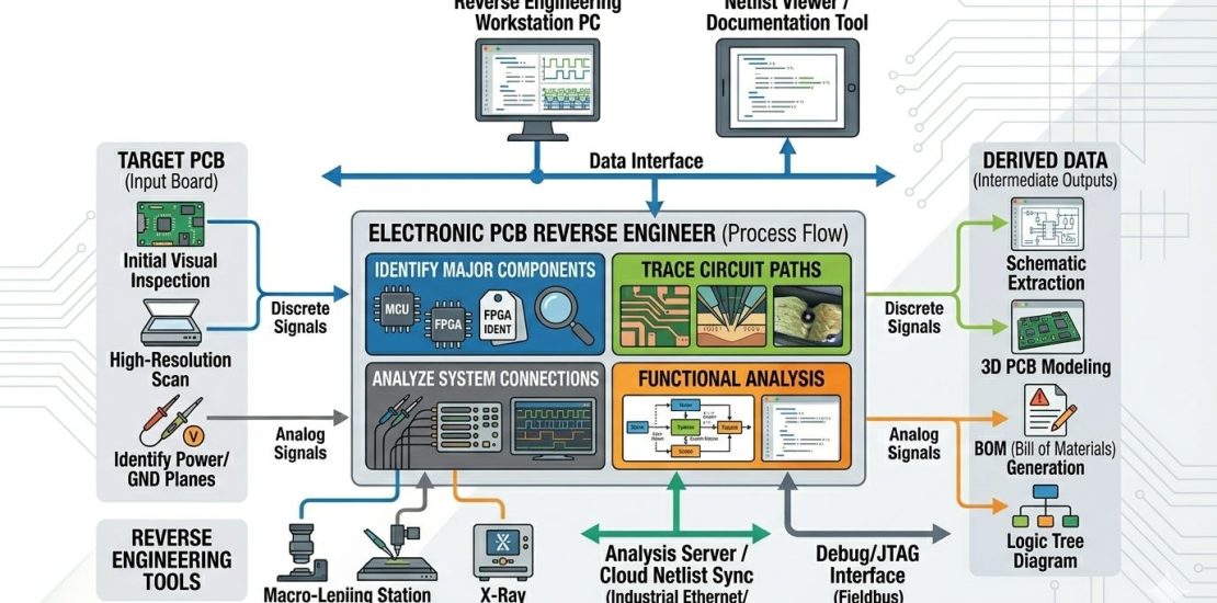 Tersine mühendislik ile elektronik kart analizi